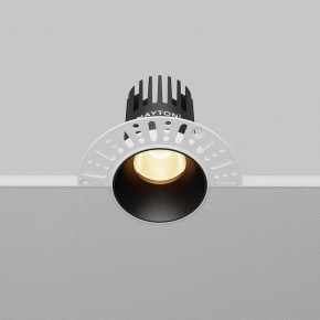 Встраиваемый светильник Maytoni Dip DL119-10W-2.7K-TRS-B в Салехарде - salekhard.ok-mebel.com | фото 5