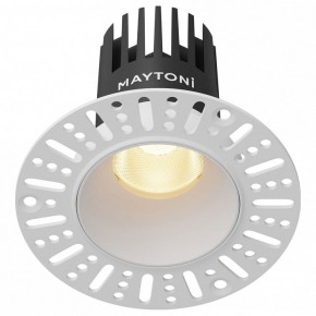 Встраиваемый светильник Maytoni Dip DL119-10W-2.7K-TRS-W в Салехарде - salekhard.ok-mebel.com | фото