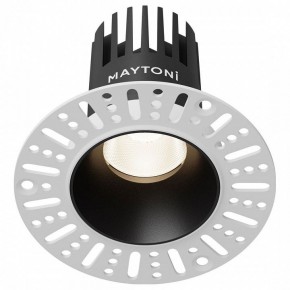 Встраиваемый светильник Maytoni Dip DL119-10W-4K-TRS-B в Салехарде - salekhard.ok-mebel.com | фото
