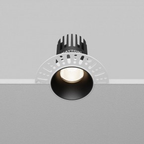 Встраиваемый светильник Maytoni Dip DL119-10W-4K-TRS-B в Салехарде - salekhard.ok-mebel.com | фото 4