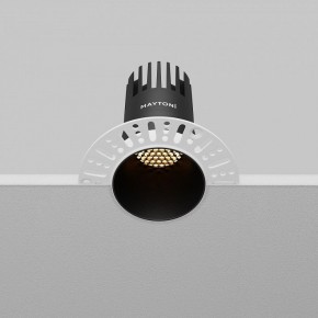 Встраиваемый светильник Maytoni Dip DL120-10W-2.7K-TRS-B в Салехарде - salekhard.ok-mebel.com | фото 7