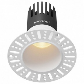 Встраиваемый светильник Maytoni Dip DL120-10W-2.7K-TRS-W в Салехарде - salekhard.ok-mebel.com | фото