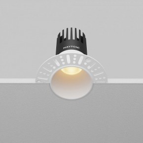 Встраиваемый светильник Maytoni Dip DL120-10W-2.7K-TRS-W в Салехарде - salekhard.ok-mebel.com | фото 6