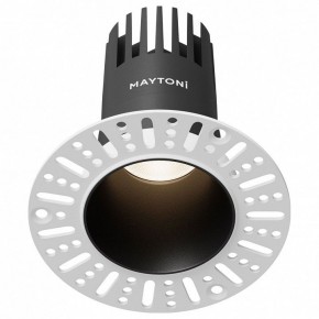 Встраиваемый светильник Maytoni Dip DL120-10W-4K-TRS-B в Салехарде - salekhard.ok-mebel.com | фото