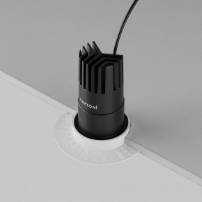 Встраиваемый светильник Maytoni Dip DL120-10W-4K-TRS-B в Салехарде - salekhard.ok-mebel.com | фото 6