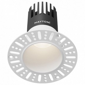 Встраиваемый светильник Maytoni Dip DL120-10W-4K-TRS-W в Салехарде - salekhard.ok-mebel.com | фото