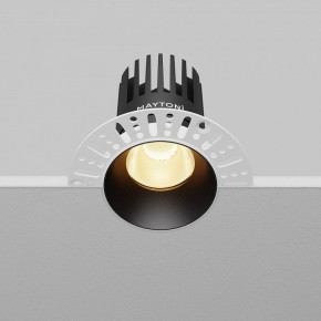 Встраиваемый светильник Maytoni Dip DL121-15W-2.7K-TRS-B в Салехарде - salekhard.ok-mebel.com | фото 5