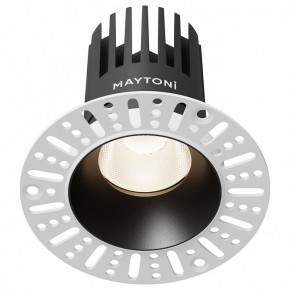 Встраиваемый светильник Maytoni Dip DL121-15W-4K-TRS-B в Салехарде - salekhard.ok-mebel.com | фото