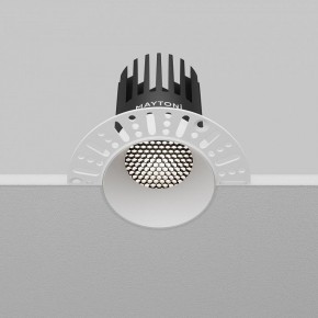 Встраиваемый светильник Maytoni Dip DL121-15W-4K-TRS-W в Салехарде - salekhard.ok-mebel.com | фото 7