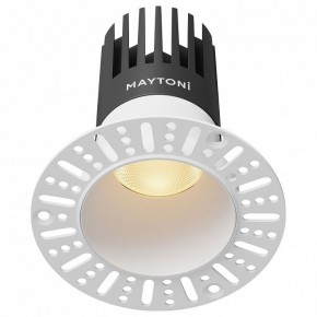 Встраиваемый светильник Maytoni Dip DL122-15W-2.7K-TRS-W в Салехарде - salekhard.ok-mebel.com | фото