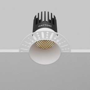Встраиваемый светильник Maytoni Dip DL122-15W-2.7K-TRS-W в Салехарде - salekhard.ok-mebel.com | фото 7