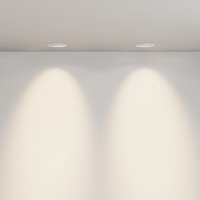 Встраиваемый светильник Maytoni Lens DL105-12W3K-W в Салехарде - salekhard.ok-mebel.com | фото