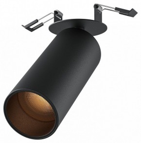Встраиваемый светильник на штанге Maytoni FOCUS LED C053CL-L12W2.7K-W-B в Салехарде - salekhard.ok-mebel.com | фото