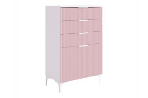 ЗЕФИР Комод (пудра розовая) в Салехарде - salekhard.ok-mebel.com | фото