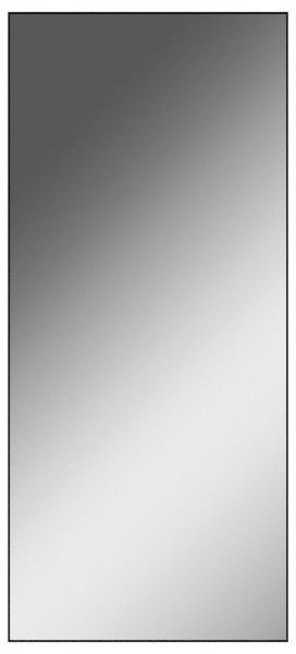 Зеркало Corsica 900х400 black без подсветки Sansa (SB1062Z) в Салехарде - salekhard.ok-mebel.com | фото 1