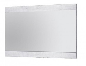 Зеркало навесное 33.13 "Лючия" бетон пайн белый в Салехарде - salekhard.ok-mebel.com | фото