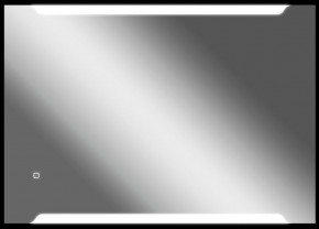 Зеркало Оттава 1000х700 с подсветкой Домино (GL7028Z) в Салехарде - salekhard.ok-mebel.com | фото 2