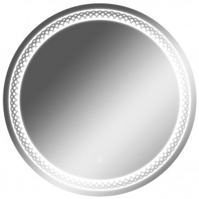 Зеркало Прая 700х700 с подсветкой Домино (GL7048Z) в Салехарде - salekhard.ok-mebel.com | фото 1